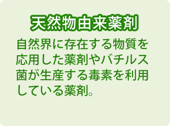 天然物由来薬剤